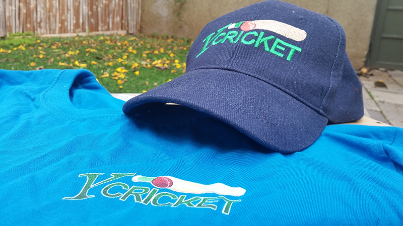 Hat and t-shirt logo