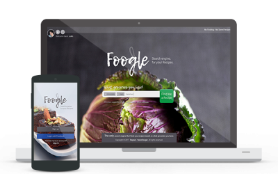 Foogle - Search engine, for your Recipes. web and app