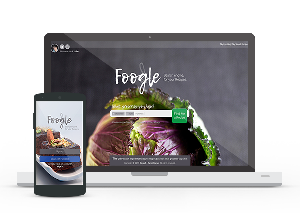 Foogle web and app
